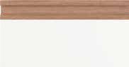 CP110 (110) 949 White, Walnut Wood Pull