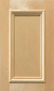 San Marino 3/4” (580) White Birch Select 5-Piece Drawer Front