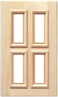 Bel Air 3/4” French Lite (581F) Maple Select Solid Drawer Front