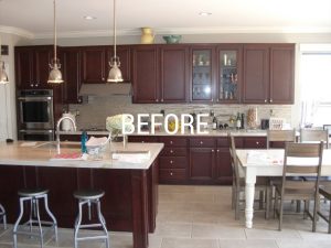 Before Cabinet Refacing